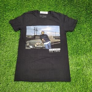 Ice-Cube Hip-Hop Shirt Womens Small 17x25 Low-Rider Black